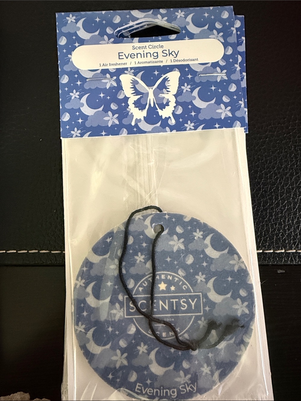 Scentsy Evening Sky Air Freshener - Blue Moon & Stars Design